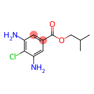 4-Chloro-3,5-Diaminobenzoic Acid Isobutyl Ester