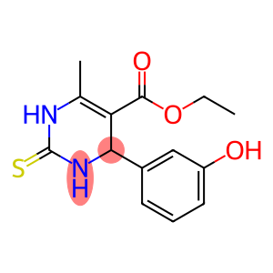 4-(3-羟基苯基)-6-甲基-2-硫代-1,2,3,4-四氢嘧啶-5-羧酸乙酯
