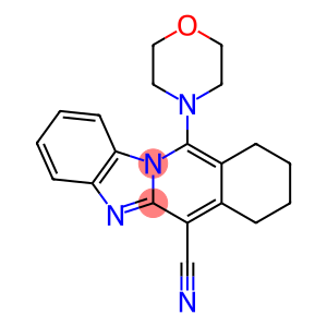 11-morpholino-7,8,9,10-tetrahydrobenzo[4,5]imidazo[1,2-b]isoquinoline-6-carbonitrile