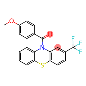 10-(4-methoxybenzoyl)-2-(trifluoromethyl)-10H-phenothiazine