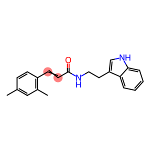 3-(2,4-DIMETHYLPHENYL)-N-[2-(1H-INDOL-3-YL)ETHYL]ACRYLAMIDE