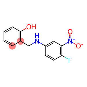 2-[(4-fluoro-3-nitroanilino)methyl]benzenol