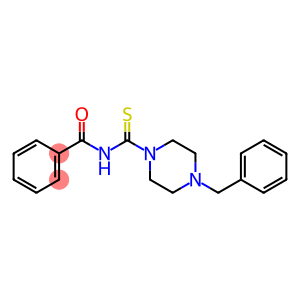 N-(4-benzylpiperazine-1-carbothioyl)benzamide