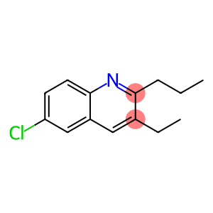 Quinoline, 6-chloro-3-ethyl-2-propyl-