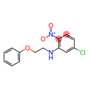 5-chloro-2-nitro-N-(2-phenoxyethyl)aniline