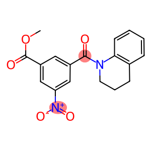 methyl 3-(3,4-dihydroquinolin-1(2H)-ylcarbonyl)-5-nitrobenzoate