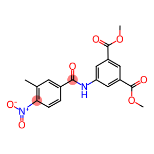 dimethyl 5-({4-nitro-3-methylbenzoyl}amino)isophthalate