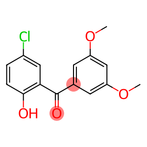 (5-CHLORO-2-HYDROXY-PHENYL)-(3,5-DIMETHOXY-PHENYL)-METHANONE