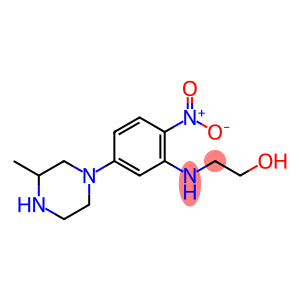 2-[5-(3-methylpiperazin-1-yl)-2-nitroanilino]ethanol