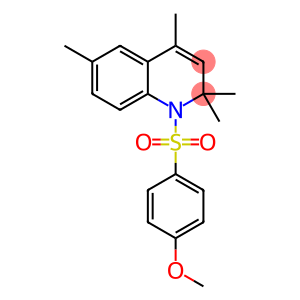 1-[(4-methoxyphenyl)sulfonyl]-2,2,4,6-tetramethyl-1,2-dihydroquinoline