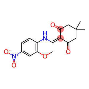 2-{[(2-methoxy-4-nitrophenyl)amino]methylidene}-5,5-dimethylcyclohexane-1,3-dione