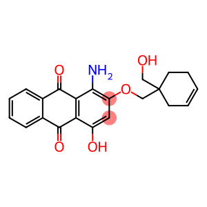 1-amino-4-hydroxy-2-[[1-(hydroxymethyl)-3-cyclohexen-1-yl]methoxy]anthraquinone