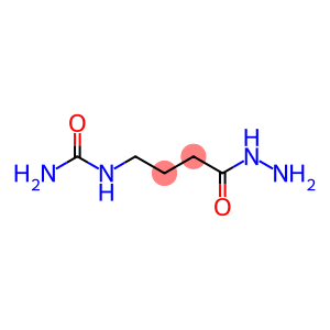 Butanoic  acid,  4-[(aminocarbonyl)amino]-,  hydrazide