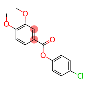 4-chlorophenyl 3,4-dimethoxybenzoate