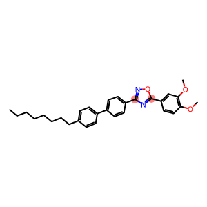 5-(3,4-dimethoxyphenyl)-3-(4'-octyl[1,1'-biphenyl]-4-yl)-1,2,4-oxadiazole