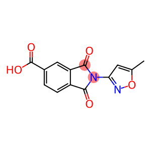 2-(5-methyl-1,2-oxazol-3-yl)-1,3-dioxo-isoindole-5-carboxylic acid