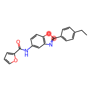 N-[2-(4-ethylphenyl)-1,3-benzoxazol-5-yl]-2-furamide