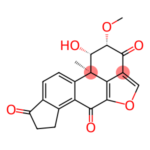 [1S-(1alpha,2alpha,11balpha)]-1,7,8,11b-tetrahydro-1-hydroxy-2-methoxy-11b-methylcyclopenta[7,8]phenanthro[10,1-bc]furan-3,6,9(2H)-trione