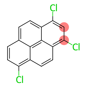 Pyrene, 1,3,6-trichloro-