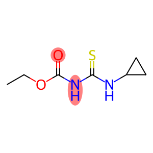 Carbamic  acid,  [(cyclopropylamino)thioxomethyl]-,  ethyl  ester  (9CI)