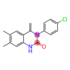 3-(4-chlorophenyl)-6,7-dimethyl-4-methylidene-3,4-dihydroquinazolin-2(1H)-one