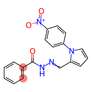 N'-[(1-{4-nitrophenyl}-1H-pyrrol-2-yl)methylene]benzohydrazide