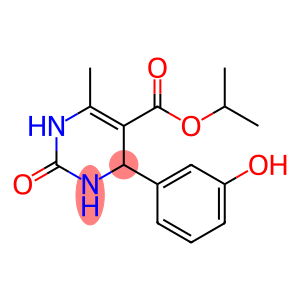 propan-2-yl 4-(3-hydroxyphenyl)-6-methyl-2-oxo-1,2,3,4-tetrahydropyrimidine-5-carboxylate