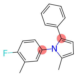 1-(4-fluoro-3-methylphenyl)-2-methyl-5-phenyl-1H-pyrrole