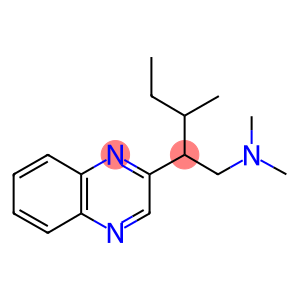2-[1-[(Dimethylamino)methyl]-2-methylbutyl]quinoxaline