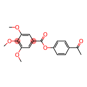 4-acetylphenyl 3,4,5-trimethoxybenzoate