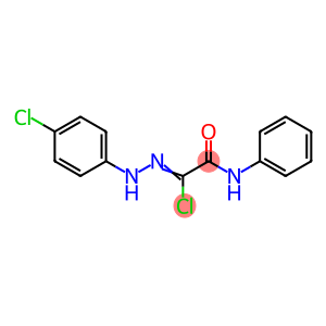 2-anilino-N-(4-chlorophenyl)-2-oxoethanehydrazonoyl chloride