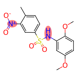 N-(2,5-dimethoxyphenyl)-3-nitro-4-methylbenzenesulfonamide