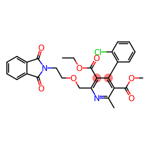 3-Ethyl 5-Methyl 4-(2-Chlorophenyl)-2-[[2-(1,3-dihydro-1,3-dioxo-2H-isoindol-2-yl)ethoxy]methyl]-6-methyl-3,5-pyridinedicarboxylate