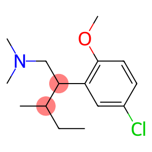 β-(sec-Butyl)-5-chloro-2-methoxy-N,N-dimethylbenzeneethanamine