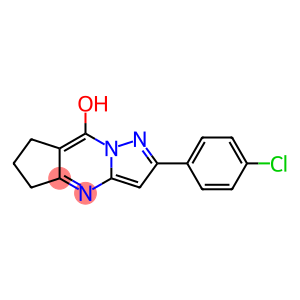 2-(4-chlorophenyl)-6,7-dihydro-5H-cyclopenta[d]pyrazolo[1,5-a]pyrimidin-8-ol