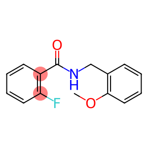 2-Fluoro-N-(2-Methoxybenzyl)benzaMide, 97%