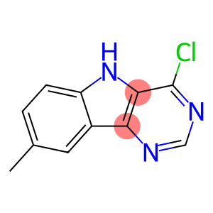 5H-Pyrimido[5,4-b]indole, 4-chloro-8-methyl-