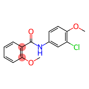 Benzamide, N-(3-chloro-4-methoxyphenyl)-2-methoxy-