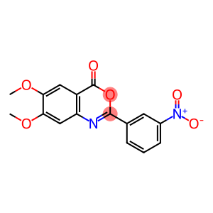 6,7-DIMETHOXY-2-(3-NITROPHENYL)-4H-3,1-BENZOXAZIN-4-ONE