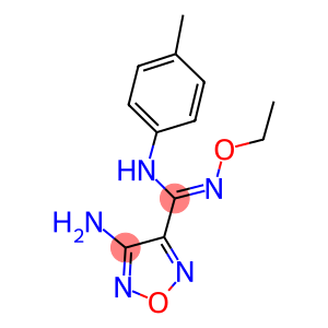 4-amino-N'-ethoxy-N-(4-methylphenyl)-1,2,5-oxadiazole-3-carboximidamide