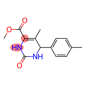 4-Pyrimidinecarboxylicacid,1,2,3,6-tetrahydro-5-methyl-6-(4-methylphenyl)-2-oxo-,methylester(9CI)