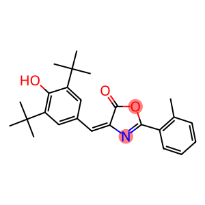 4-(3,5-ditert-butyl-4-hydroxybenzylidene)-2-(2-methylphenyl)-1,3-oxazol-5(4H)-one