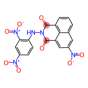 2-({2,4-bisnitrophenyl}amino)-5-nitro-1H-benzo[de]isoquinoline-1,3(2H)-dione
