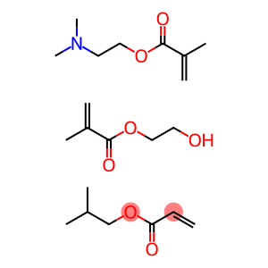 2-Propenoic acid, 2-methyl-, 2-(dimethylamino)ethyl ester, polymer with 2-hydroxyethyl 2-methyl-2-propenoate and 2-methylpropyl 2-propenoate (9CI)