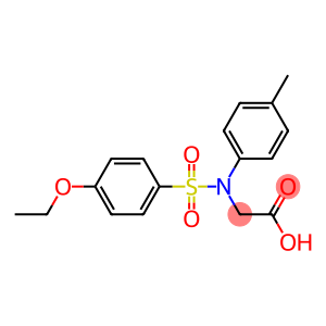 {[(4-ethoxyphenyl)sulfonyl]-4-methylanilino}acetic acid