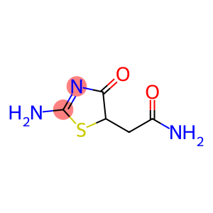 2-(2-imino-4-oxothiazolidin-5-yl)acetamide