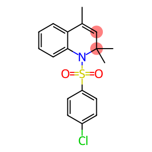 1-[(4-chlorophenyl)sulfonyl]-2,2,4-trimethyl-1,2-dihydroquinoline