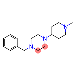 Piperazine, 1-(1-methyl-4-piperidinyl)-4-(phenylmethyl)-