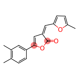 5-(3,4-dimethylphenyl)-3-[(5-methyl-2-furyl)methylene]-2(3H)-furanone