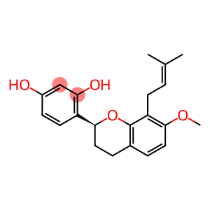 2',4'-Dihydroxy-7-methoxy-8-prenylflavan